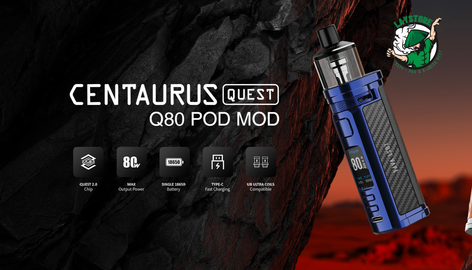 Centaurus Q80 pod mod 