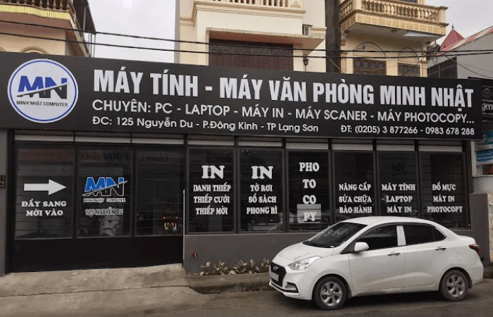 Cửa hàng Máy Tính Minh Nhật cung cấp máy tính và thiết bị công nghệ tại Lạng Sơn