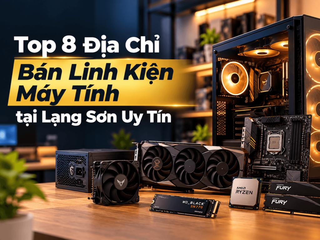 top 8 địa chỉ mua linh kiện máy tính tại Lạng Sơn